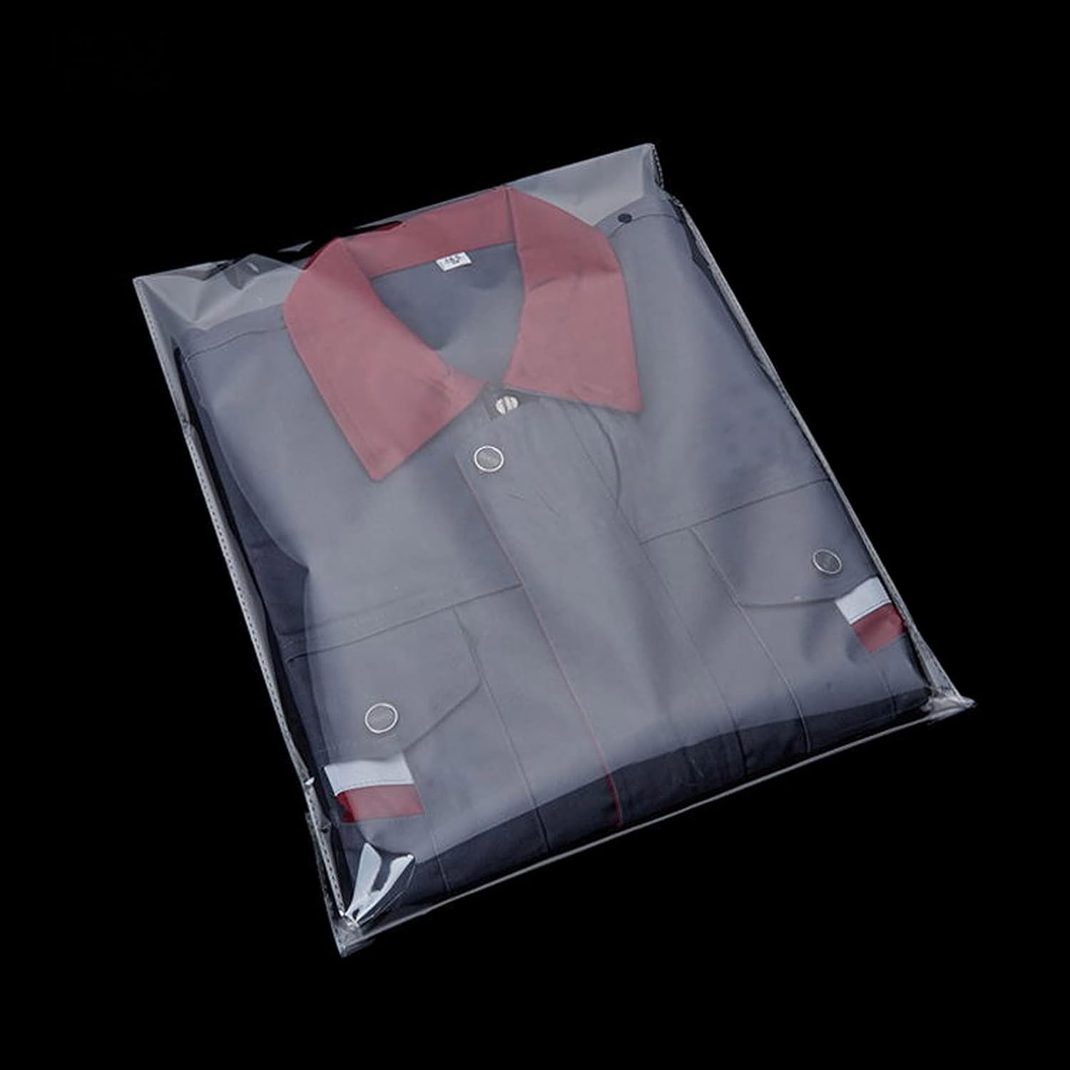 Clear Resealable Cellophane Plastic Bags Self Adhesive for Packaging Shirts, Clothing and Products,100 Pcs 10x14 Inches Self Sealing Cellophane Bags - Image 5